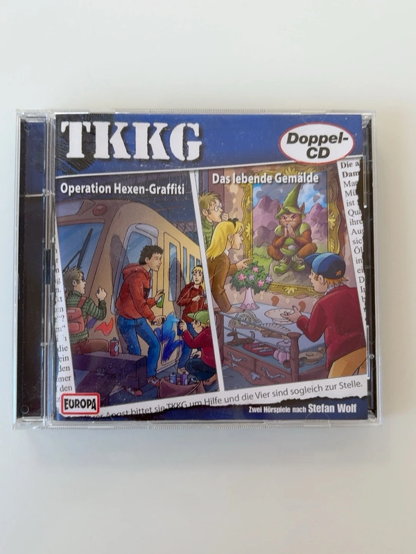 TKKG Doppel CD Folge 164 Operation Hexen Graffiti und Folge 171 Das lebende Gemälde