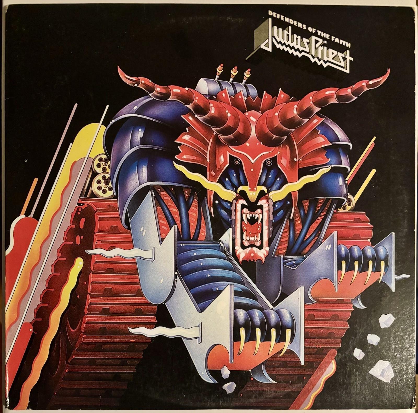 Judas Priest Defenders of the Faith 1984 US Vinyl FC 39219