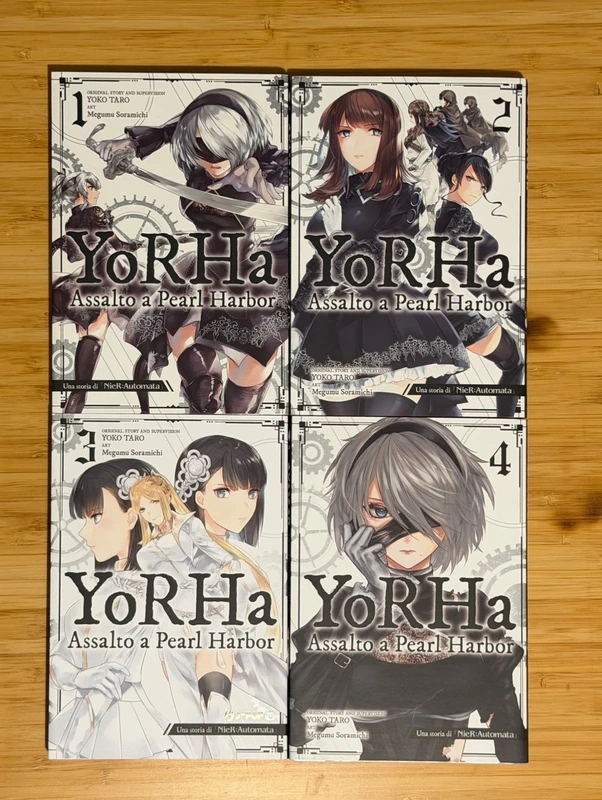 NieR:Automata YoRHa – Assalto a Pearl Harbor Volumi 1-4 – J-Pop – Edizione Italiana