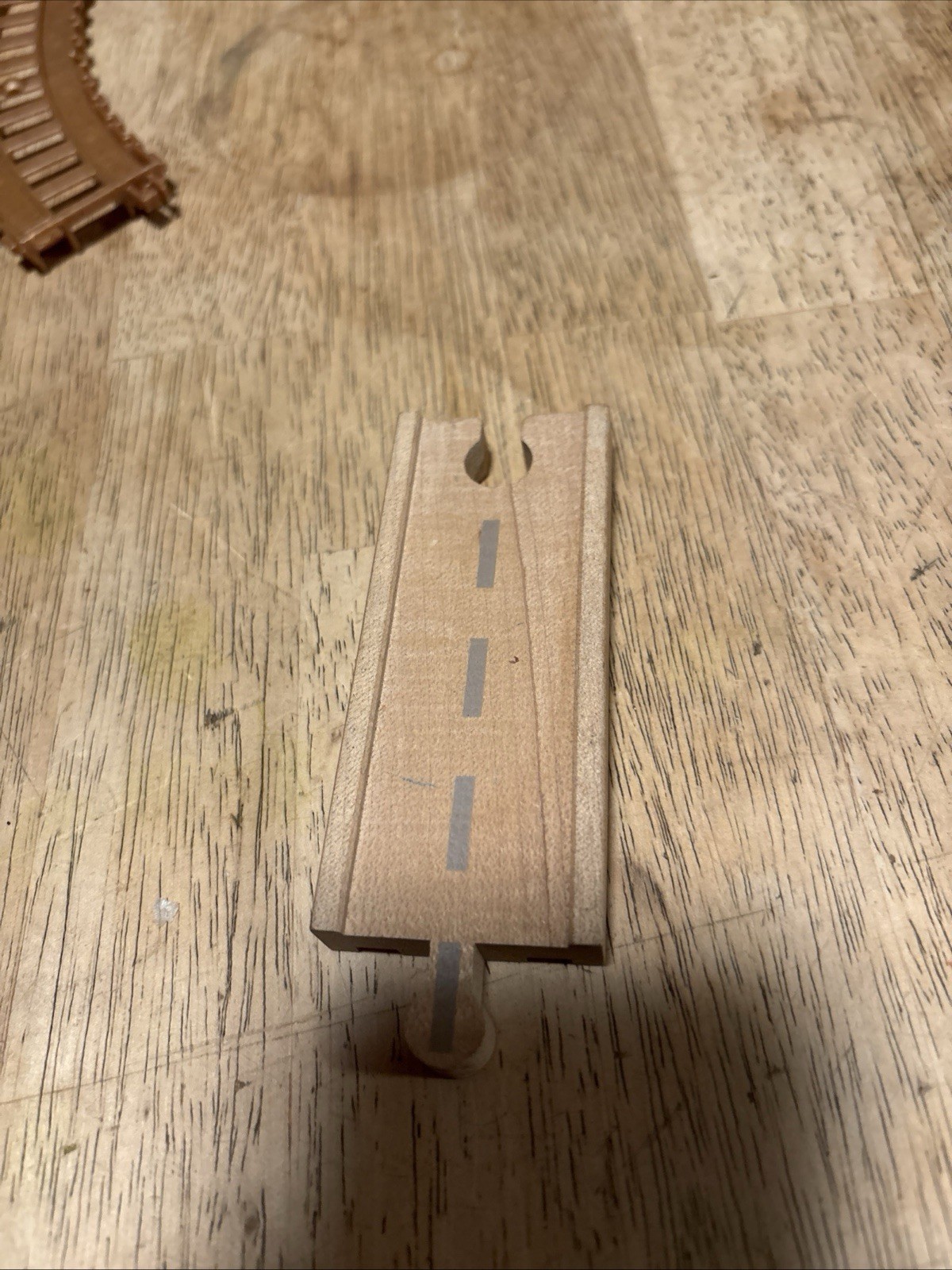 Ferrovia in legno binario treno dritto/strada REVERSIBILE adatta a Thomas il treno/Brio