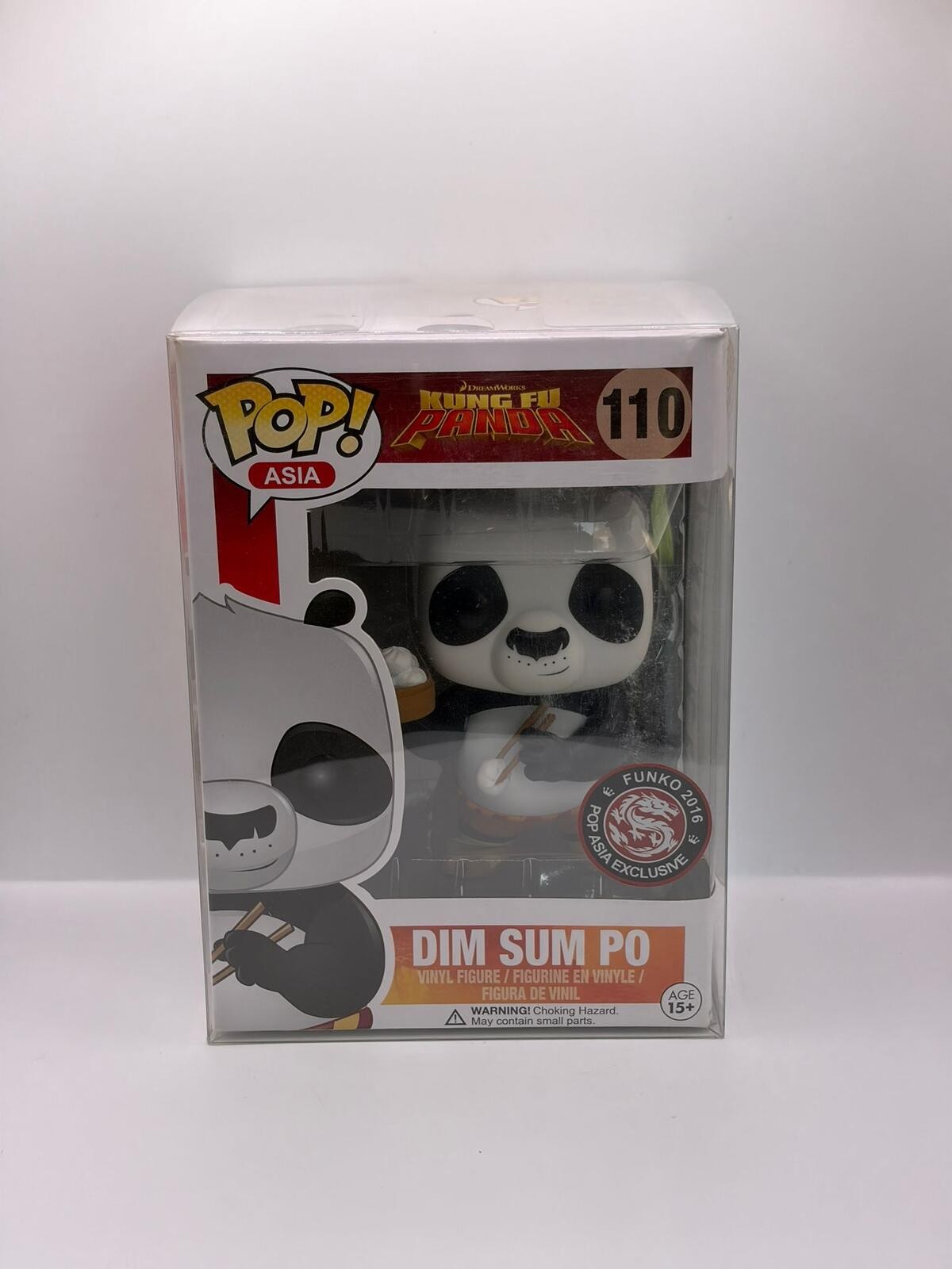 Funko Pop! Asia Kung Fu Panda Dim Sum Po #110 Esclusiva Figura in Vinile