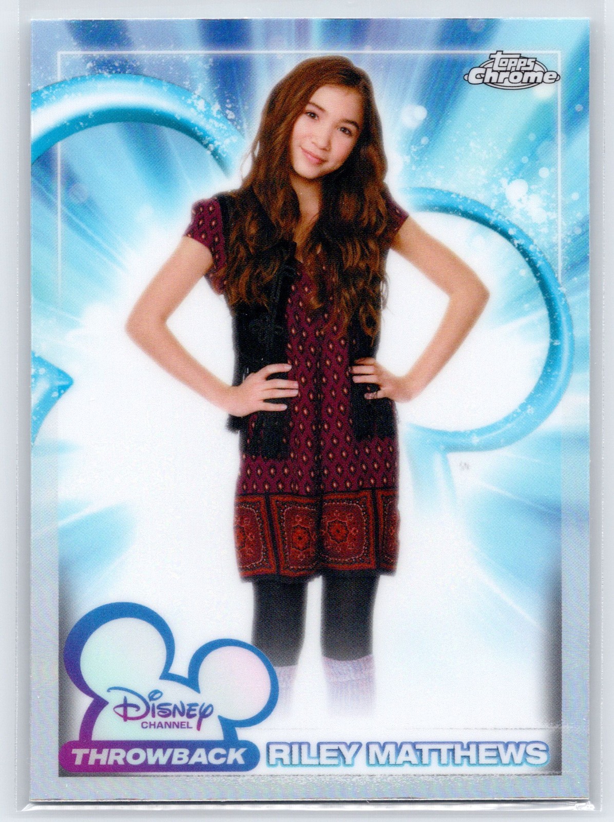 2026 Topps Disney Chrome Throwback Riley Matthews ragazza incontra il mondo DC-19