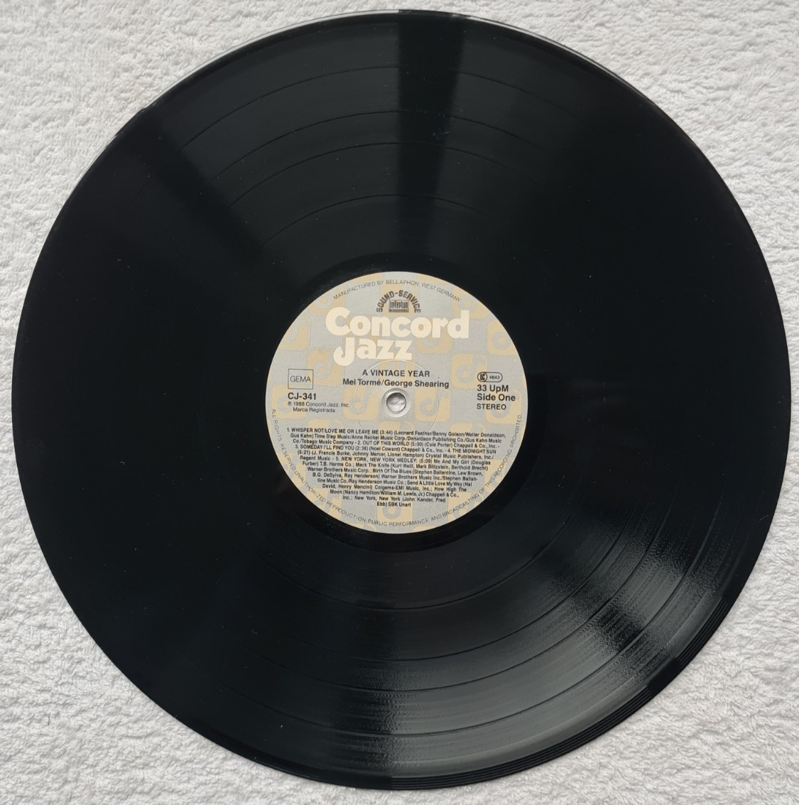 TELEPHONE - AU COEUR DE LA NUIT - VINYL LP RECORD - 1980 - PATHE - 2C 070-72279