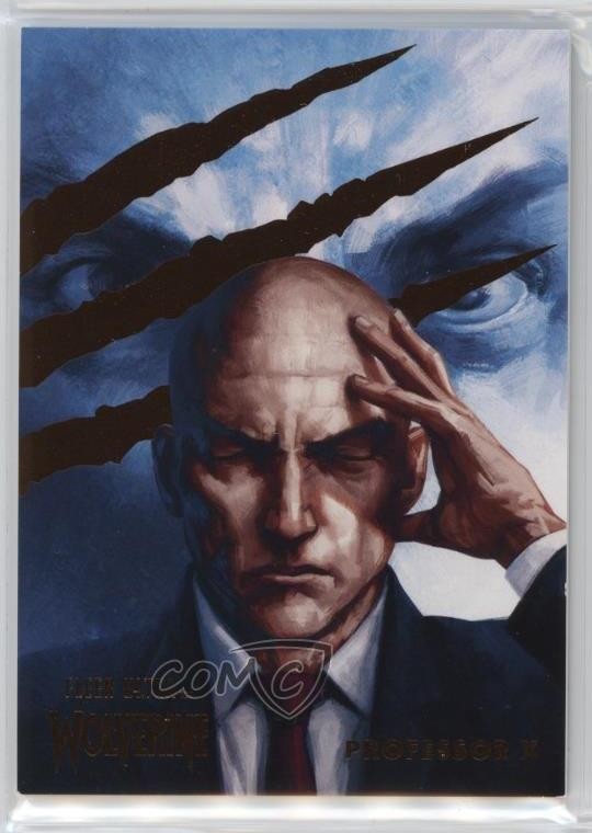 2023 Fleer Ultra Wolverine Orange Foil 24/25 Professor X #15 y6u