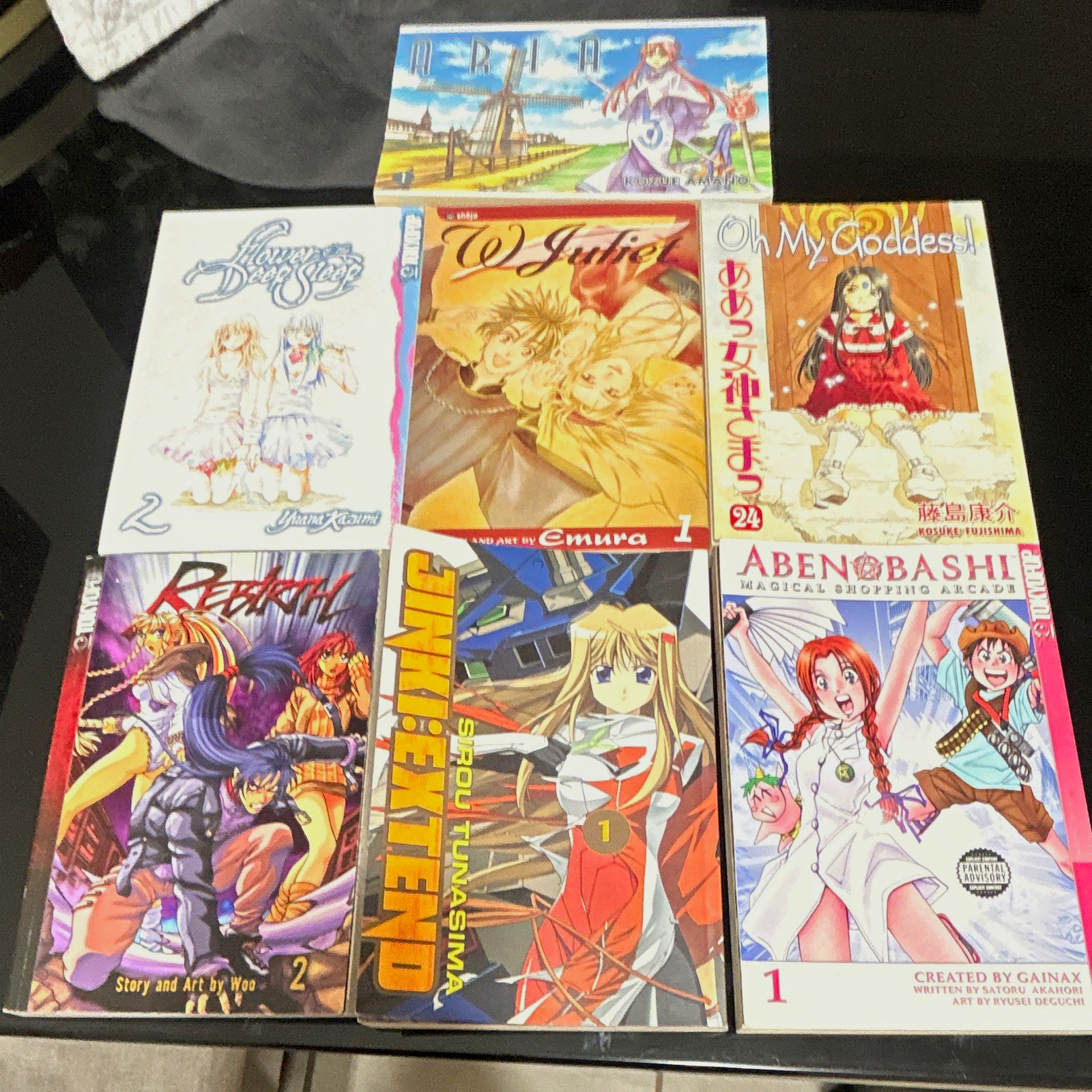 Tokyopop Manga Trade Paperback Lotto Misto Aria 1 + Oh My Goddess! E altro ancora!