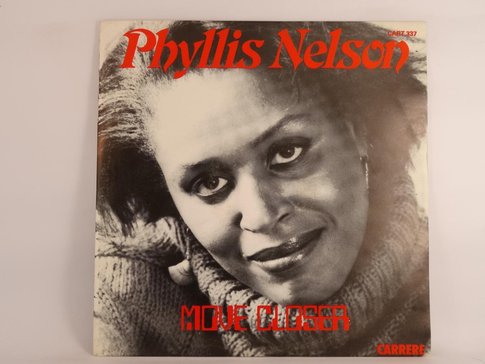 PHYLLIS NELSON MOVE CLOSER (5) 2 Track 12" Single including Picture Sleeve CARRE