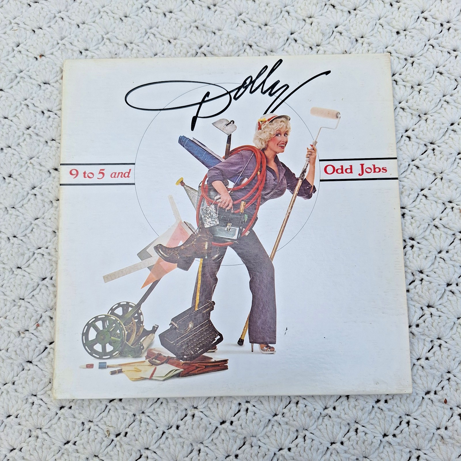 Dolly Parton 9 to 5 and Odd Jobs 1980 RCA Records Country Pop Vintage Vinyl LP