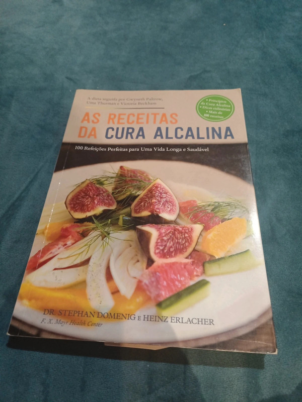 Livro de receitas da cura alcalina