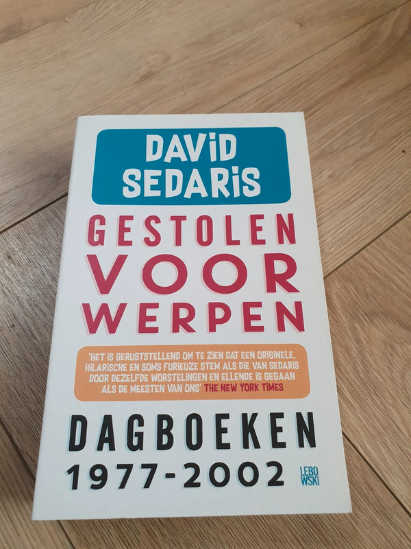 Gestolen voorwerpen boek | David Sedaris | humor | korte verhalen | dagboek | grappig
