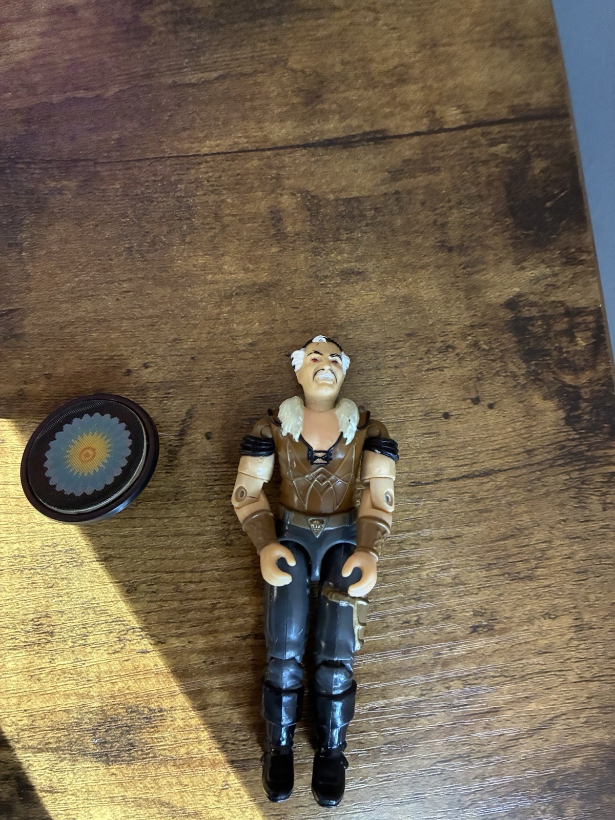 1987 GI Joe Crystal Ball v1 Cobra Hypnotist Complete w/ Hypno Shield Vintage