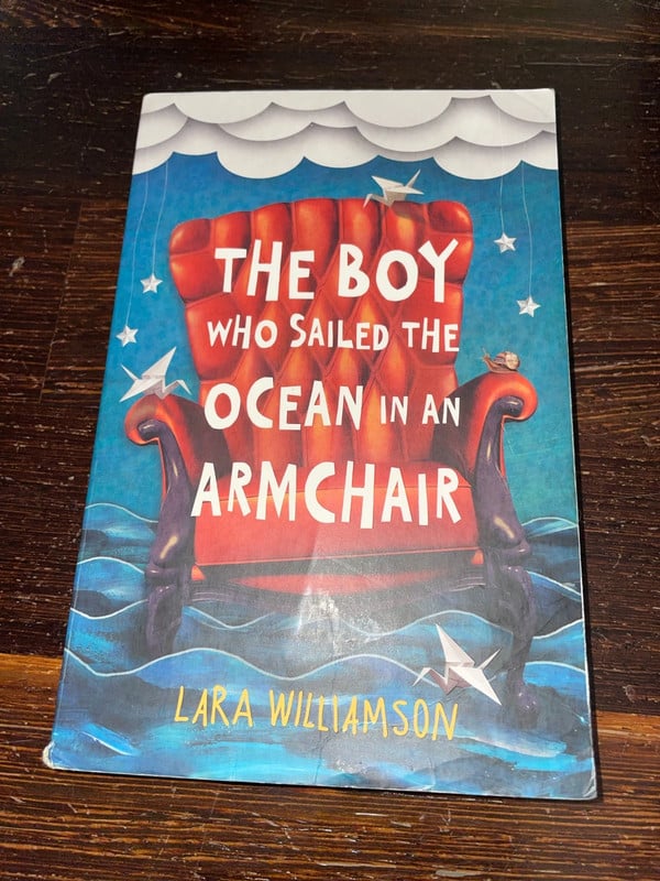 the boy who sailed the ocean in an armchair 📚