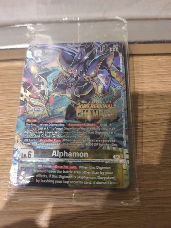 Pack sealed Digimon champion