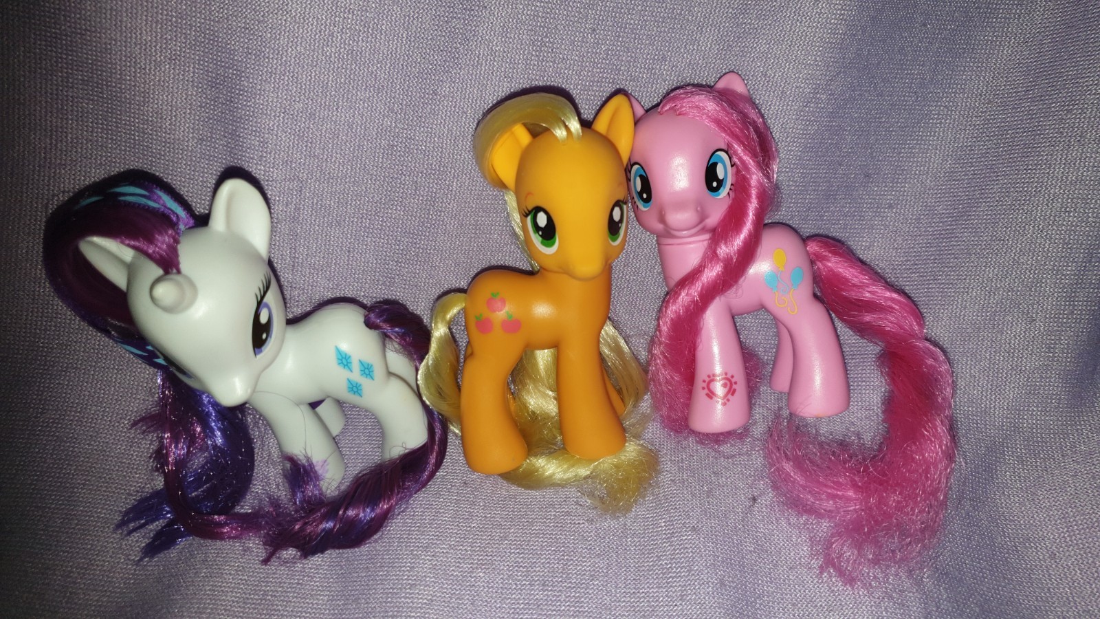My Little Pony G4 MLP Bundle inc Rarity, Apple Jack & Pinkie Pie