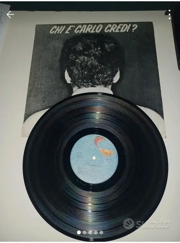 VINILE RARO LP Carlo Credi - Chi è Carlo Credi?