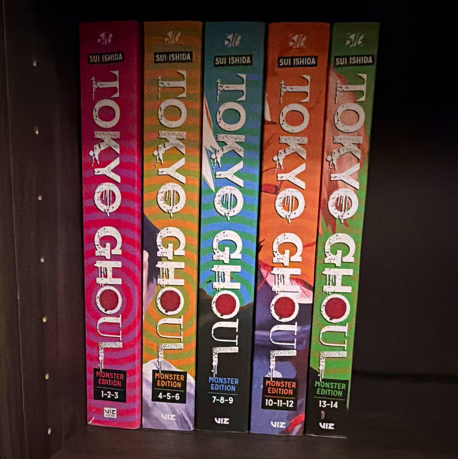 Tokyo Ghoul Monster Edition Barnes & Noble Exclusive Vol 1-5 Sui Ishida VIZ