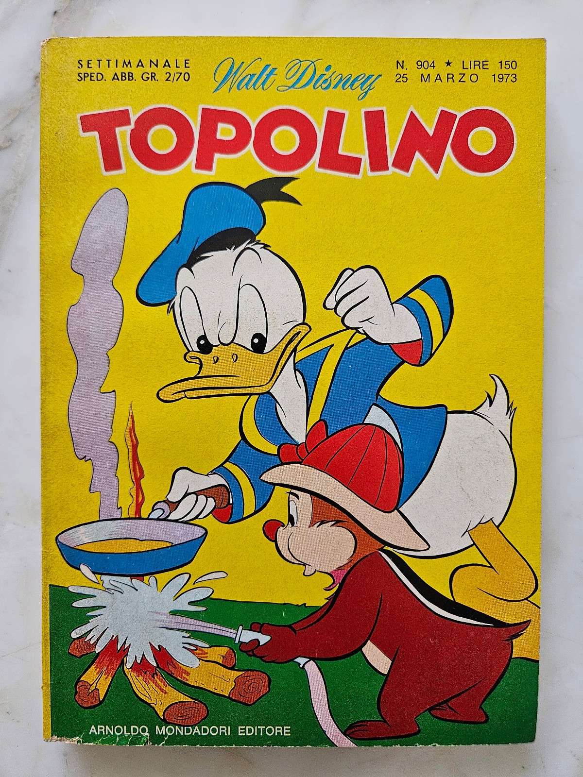 Topolino libretto n.  904 - 1973 - ottimo/edicola  SI bollino