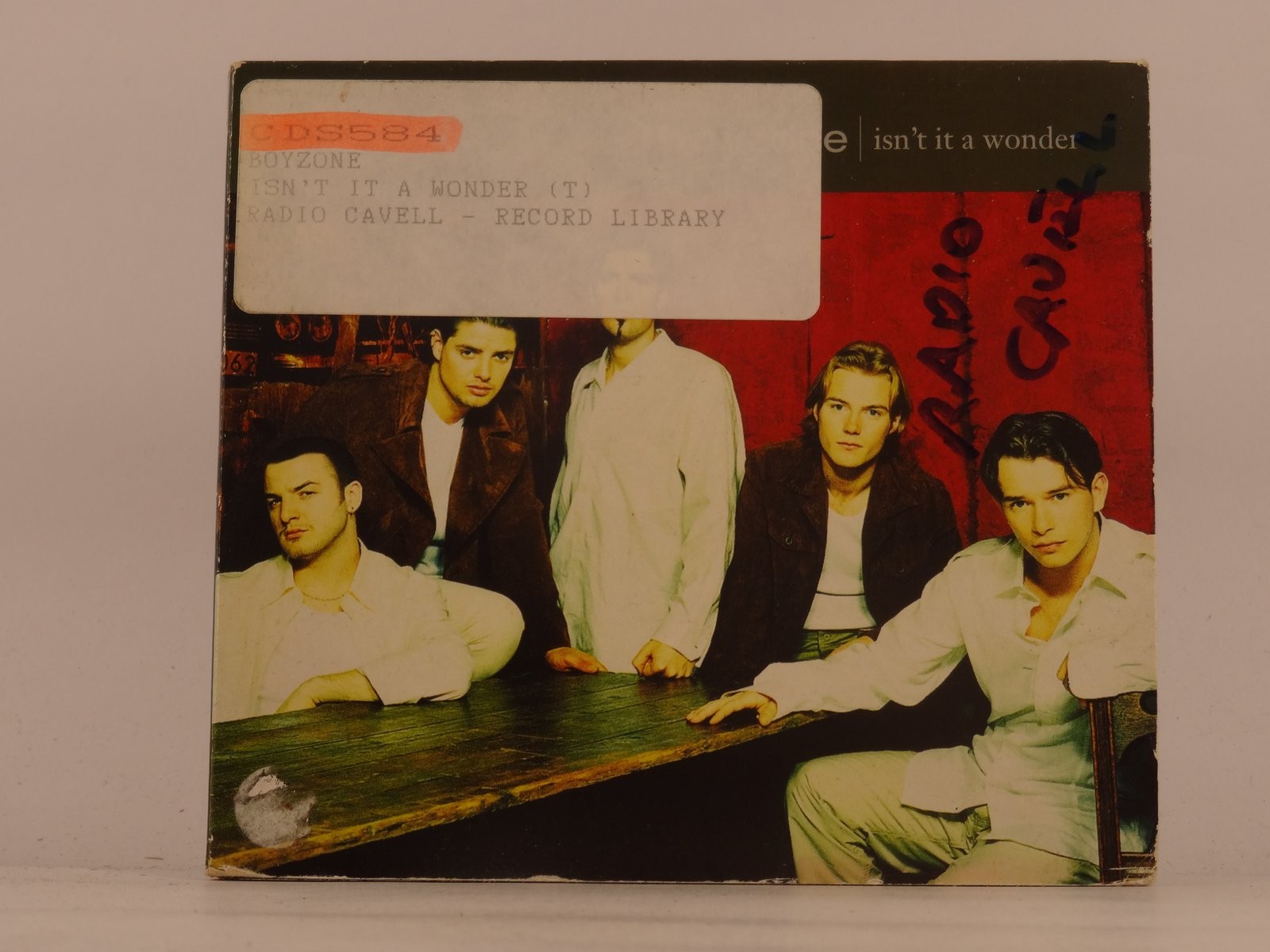 BOYZONE ISN'T IT A WONDER (DIGIPAK) (K96) 4 Track CD Single plus Picture Sleeve 