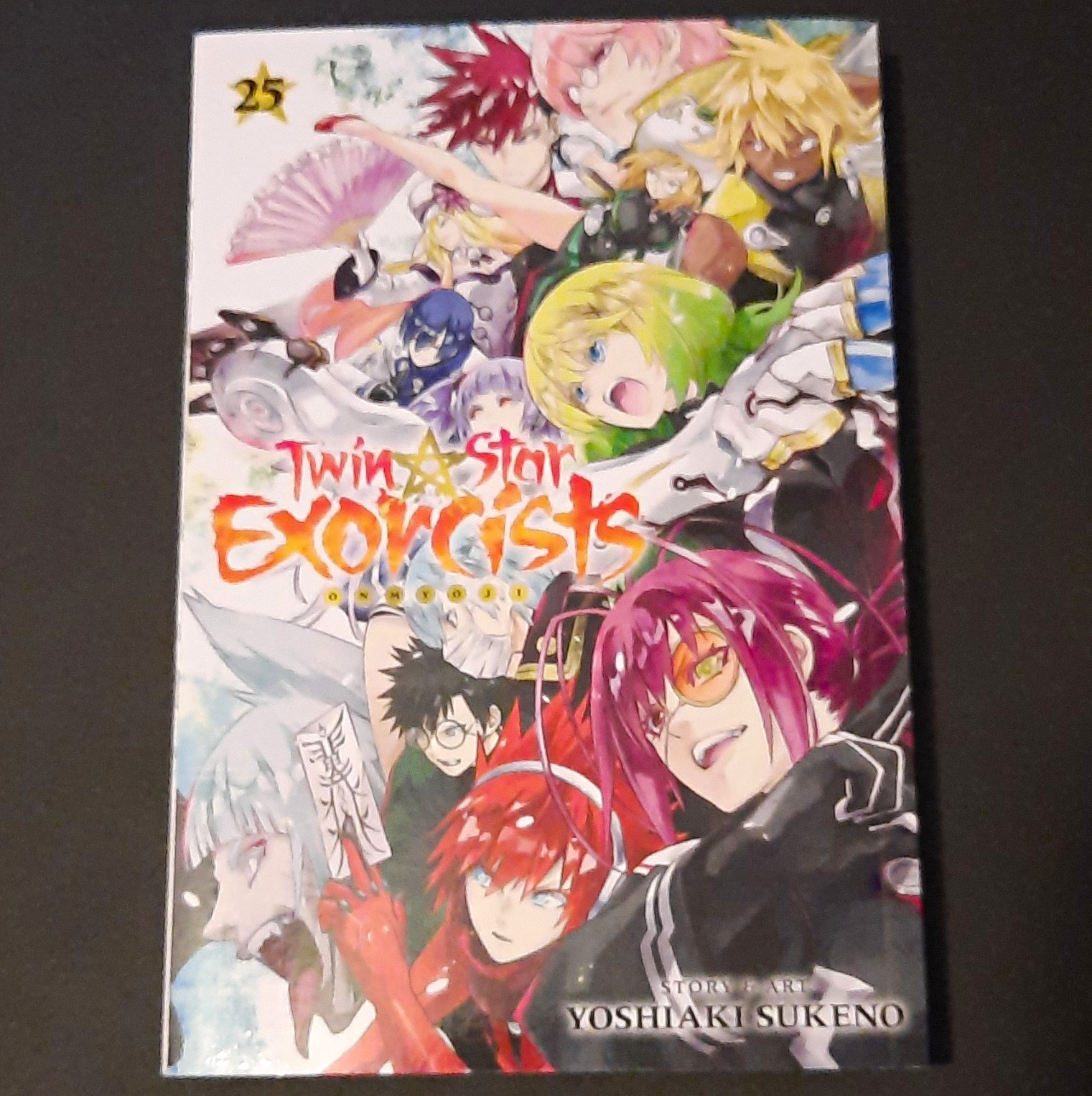 Twin Star Exorcists Vol 25 TPB Manga Inglese Yoshiaki Sukeno VIZ Media