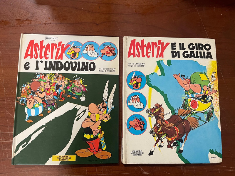 Fumetti Asterix e l’indovino e il giro di gallia