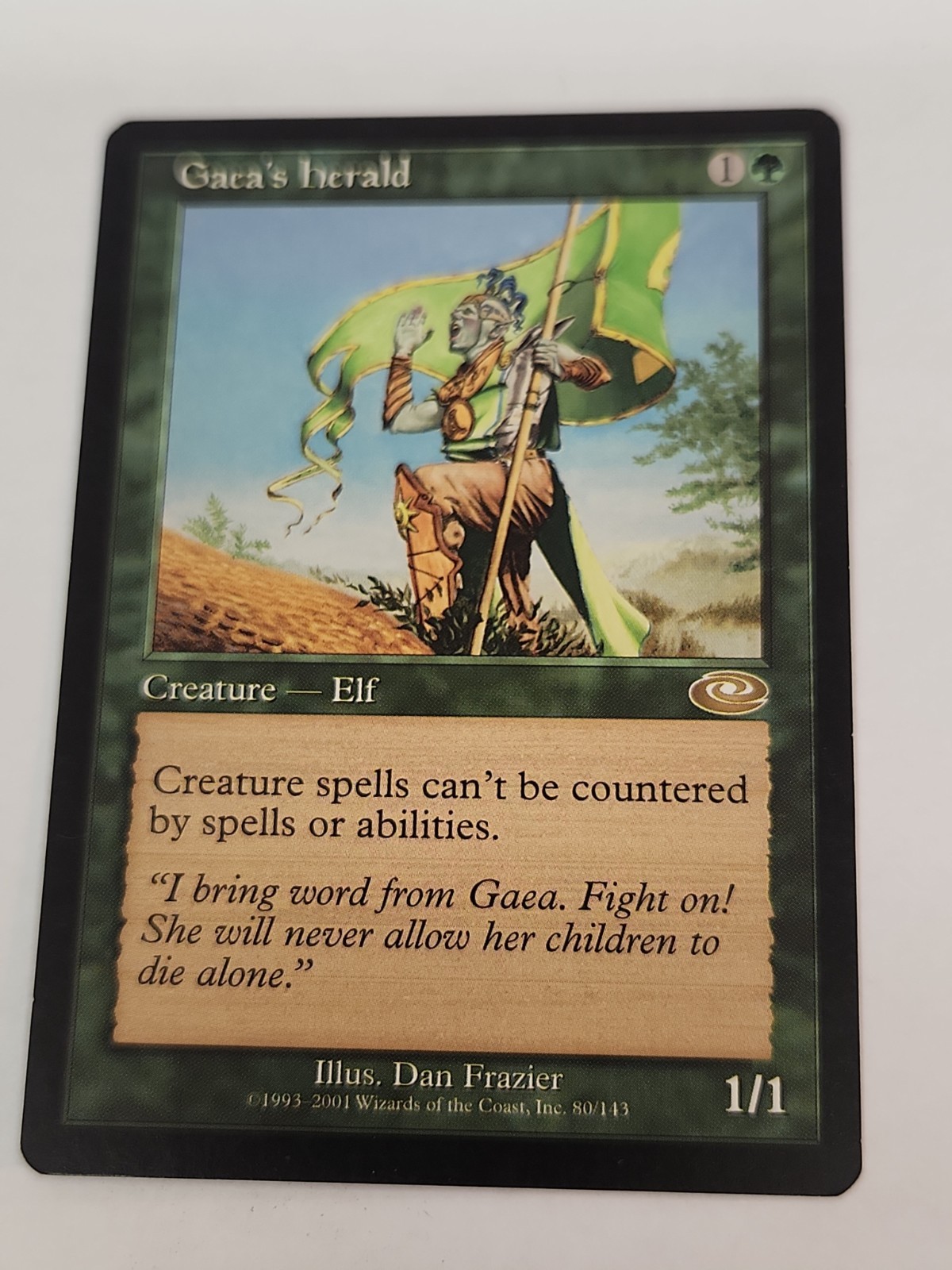 Magic The Gathering Planeshift Gaea's Herald Regular MTG Classic