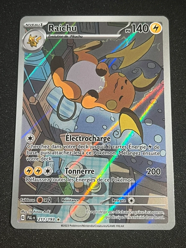 Carte Pokémon PAL Raichu 211/193