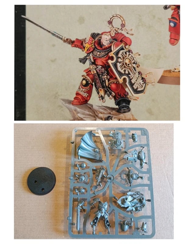 Warhammer 40K Armageddon capitaine Space Marines