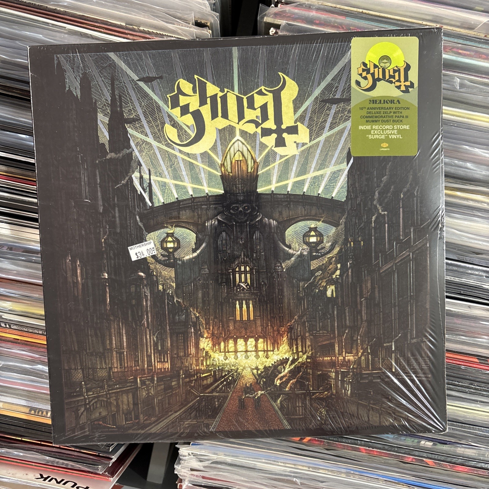 Ghost - Meliora INDIE EXCLUSIVE Deluxe Surge Vinyl 2x LP Record Album NEW
