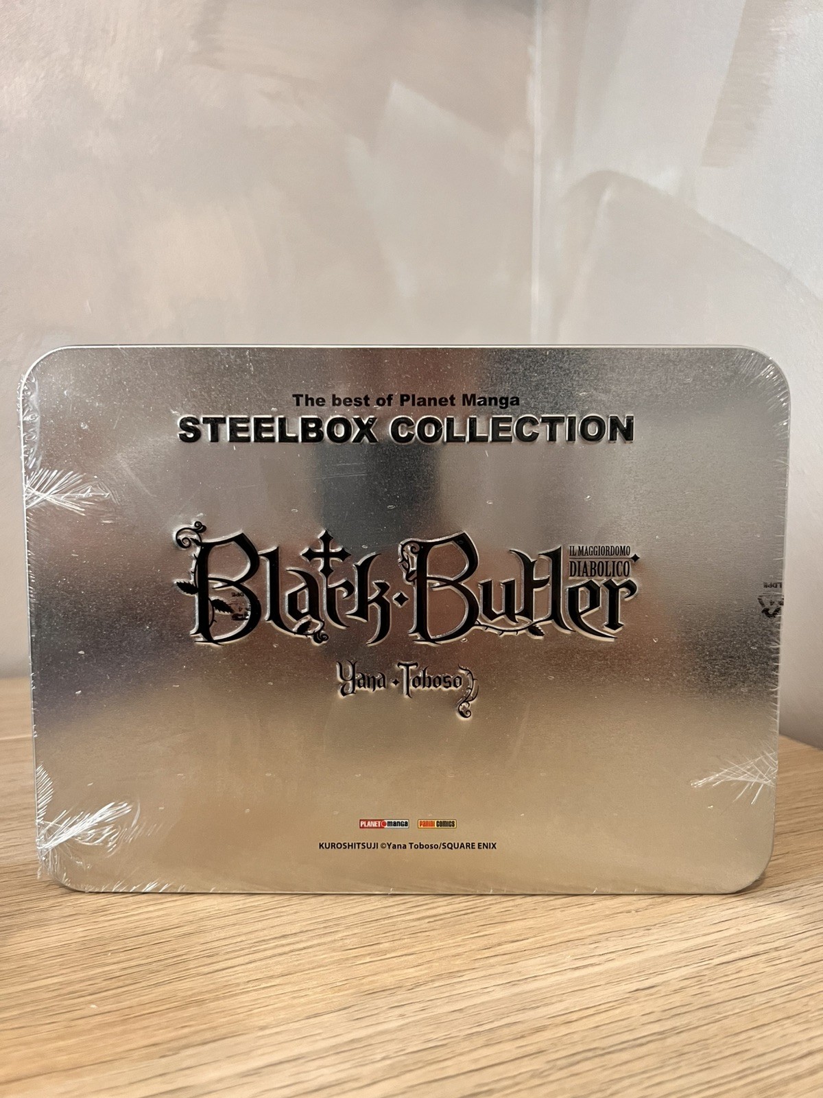 Panini Planet Manga BLACK BUTLER STEELBOX  SIGILLATA Variant Volume 1