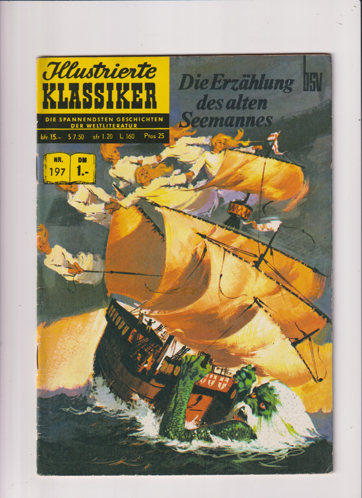 Classici illustrati 197 Il racconto del vecchio marinaio BSV