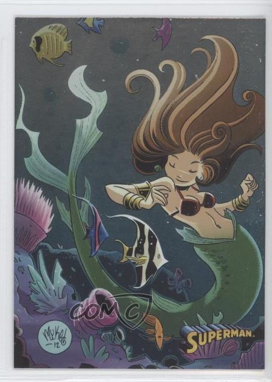 2013 Cryptozoic DC Superman: The Legend Foil Lori Lemaris #23 1u6
