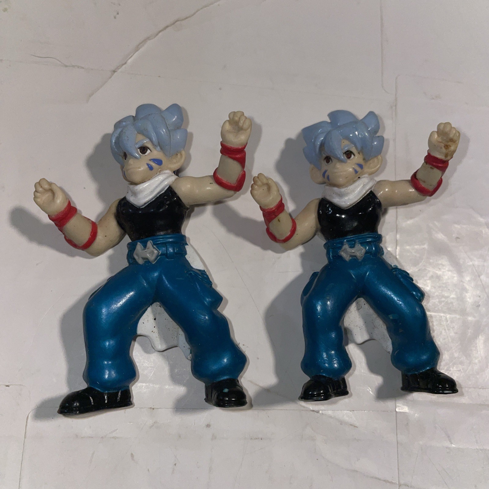 N44 Vintage Rare 2002 Kai Hiwatari Burger King Anime Action Figure Yugi Oh