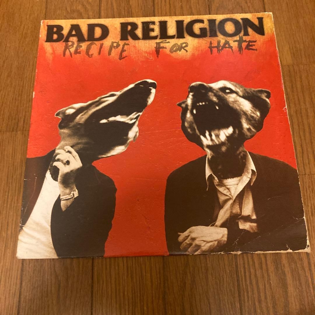 BAD RELIGION record Recipe For Hate US