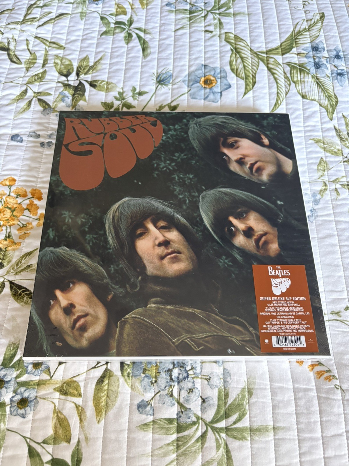Beatles Rubber Soul Super Deluxe Vinyl Box Set 2026 NEW SEALED