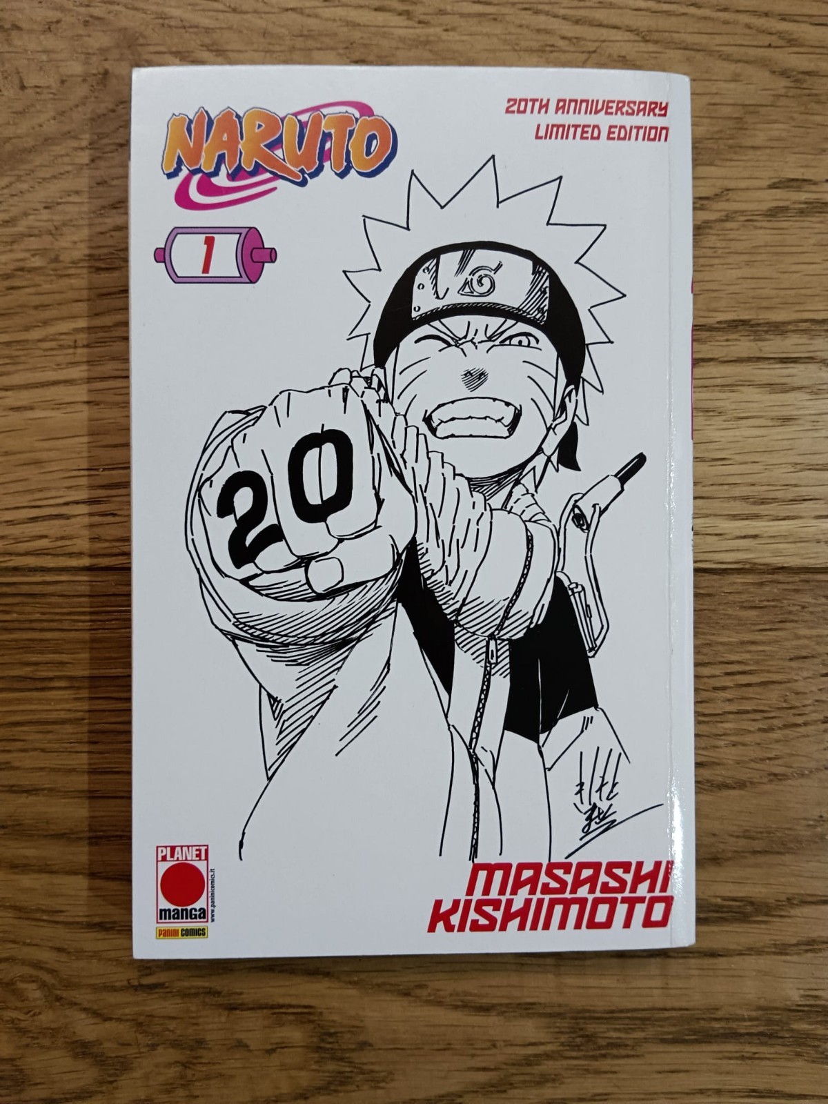 Naruto Volume 1 Variant Limited edition 20th Anniversary
