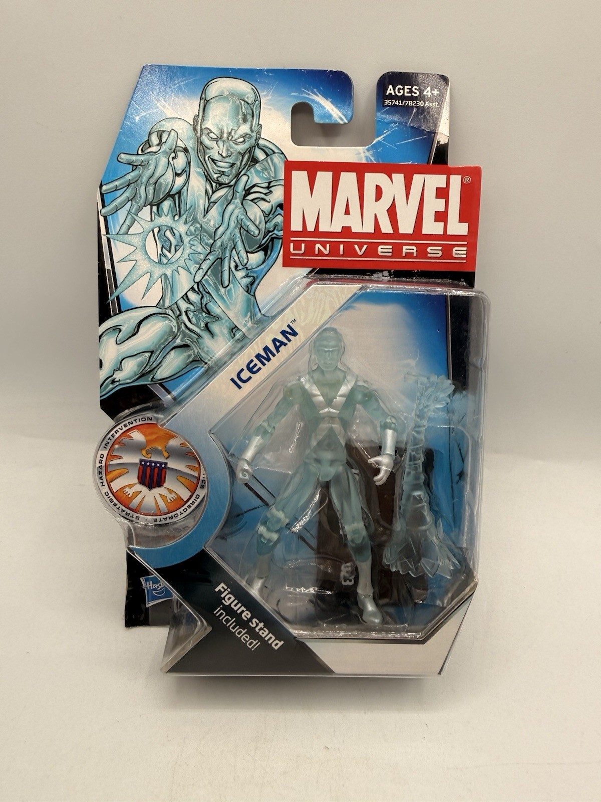 Modellino Marvel Universe Serie 3 O23 Iceman 3.75 2011 nuovo