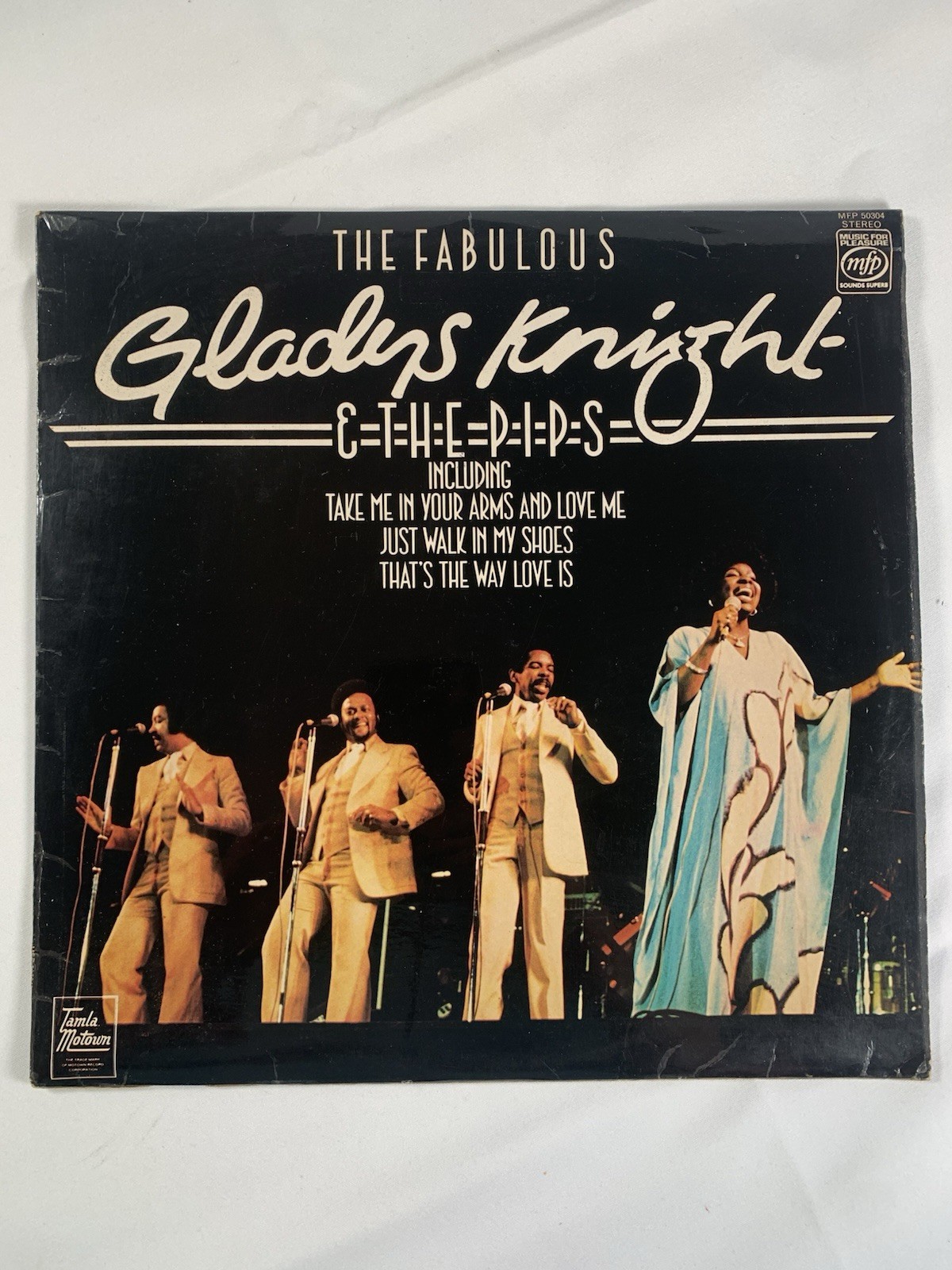 Gladys Knight & The Pips The Fabulous Vinyl LP Motown MFP 50304 UK Stereo