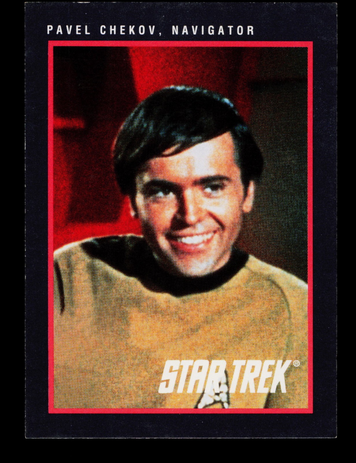 Pavel Chekov Navigator 99 Star Trek 1991 Trading Card TCG CCG