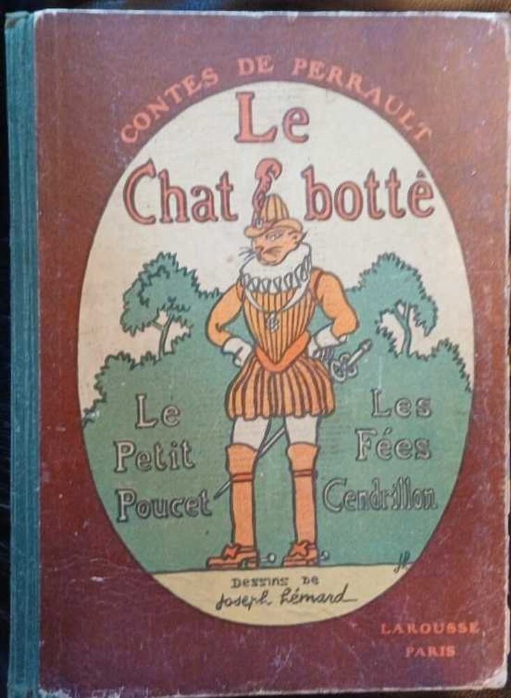 Le Chat botté - Cendrillon- le petit Poucet-Les fées | Etat correct