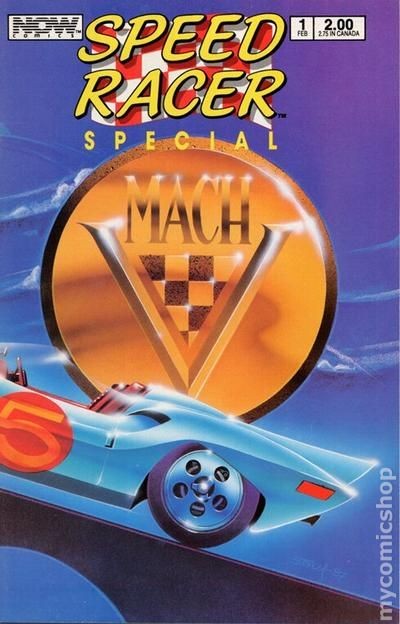 Speed Racer Special 1A FN+ 6.5 1988 Immagine Stock