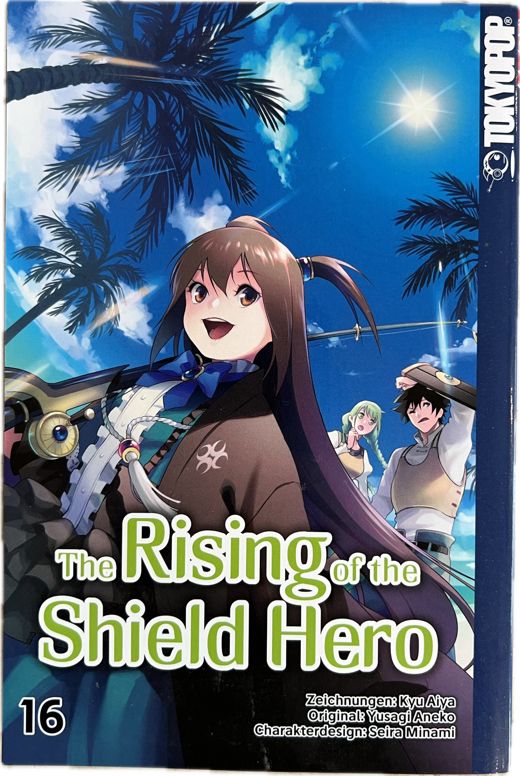 The Rising of the Shield Hero 16 manga italiano