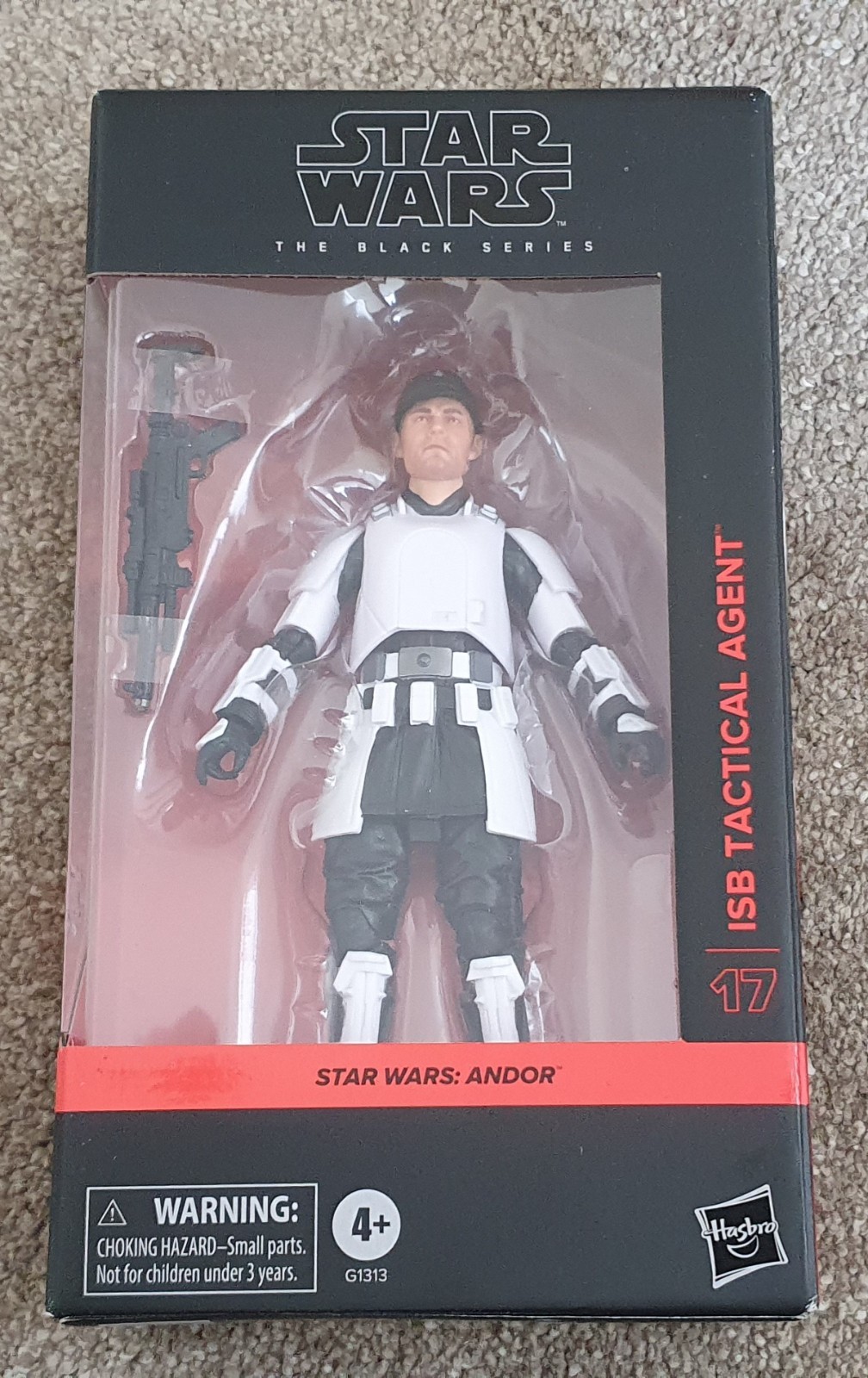 Star Wars The Black Series ISB Tactical Agent #17 Modellino Andor 6" pollici