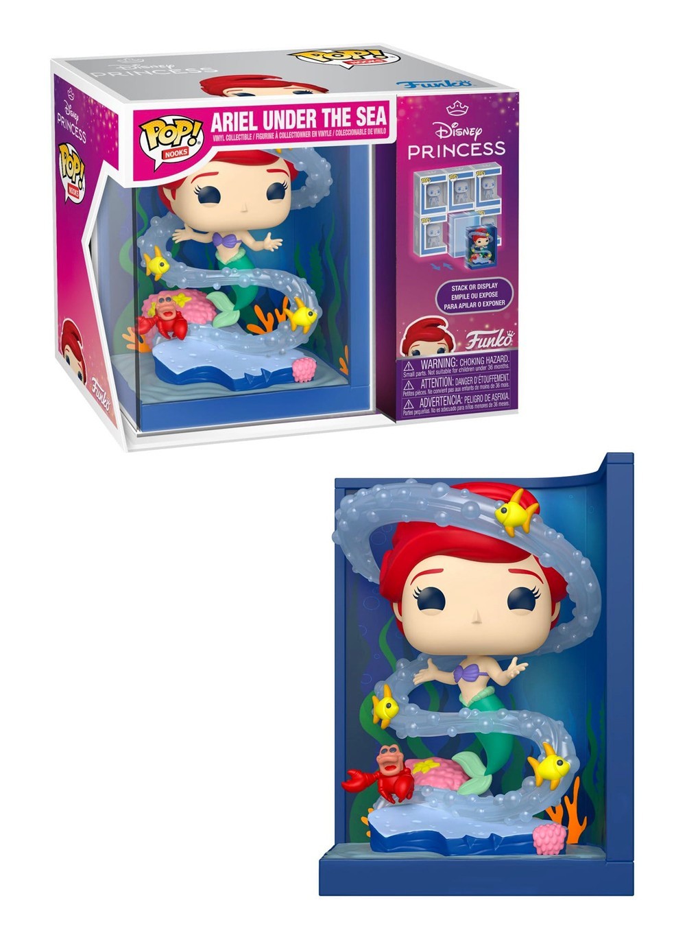 Funko Pop! Nooks Disney – Ariel Under the Sea