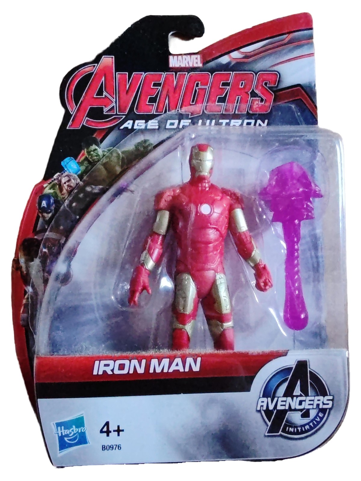Hasbro Avengers Action Figure Iron Man Rossa