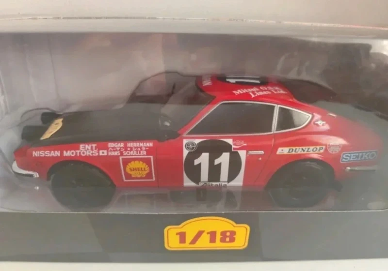 Coche de Rally a escala Datsun 240Z año 1971