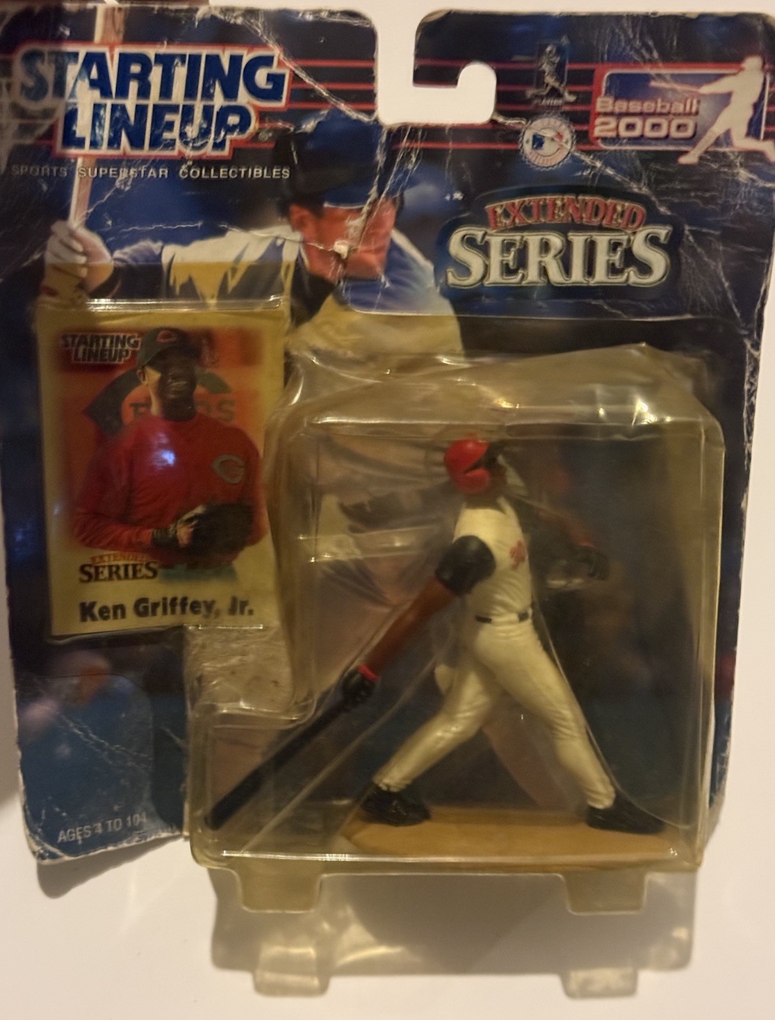 Figurina Starting Lineup 2000 Ken Griffey JR Cincinnati Reds serie estesa
