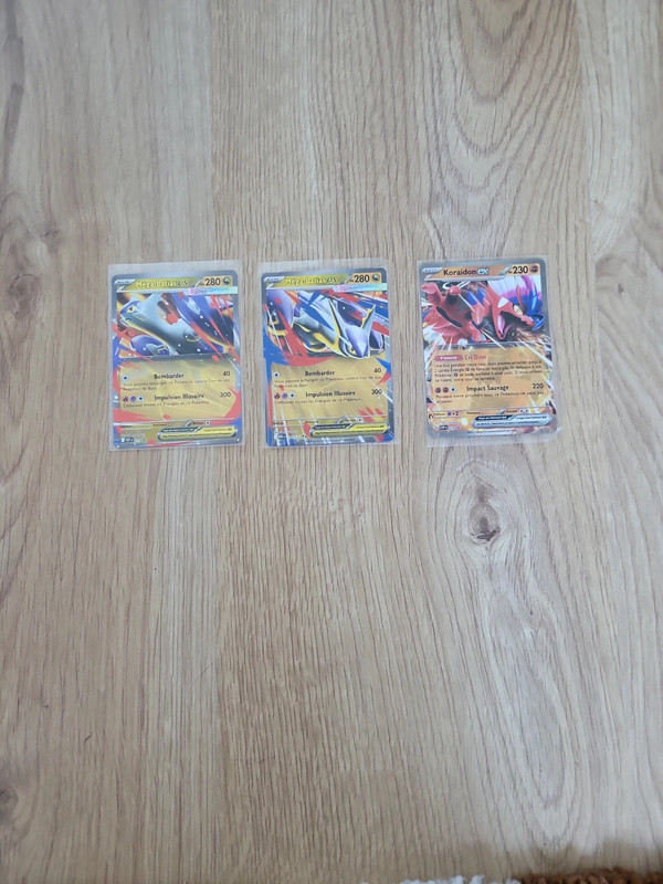 Lot de trois EX