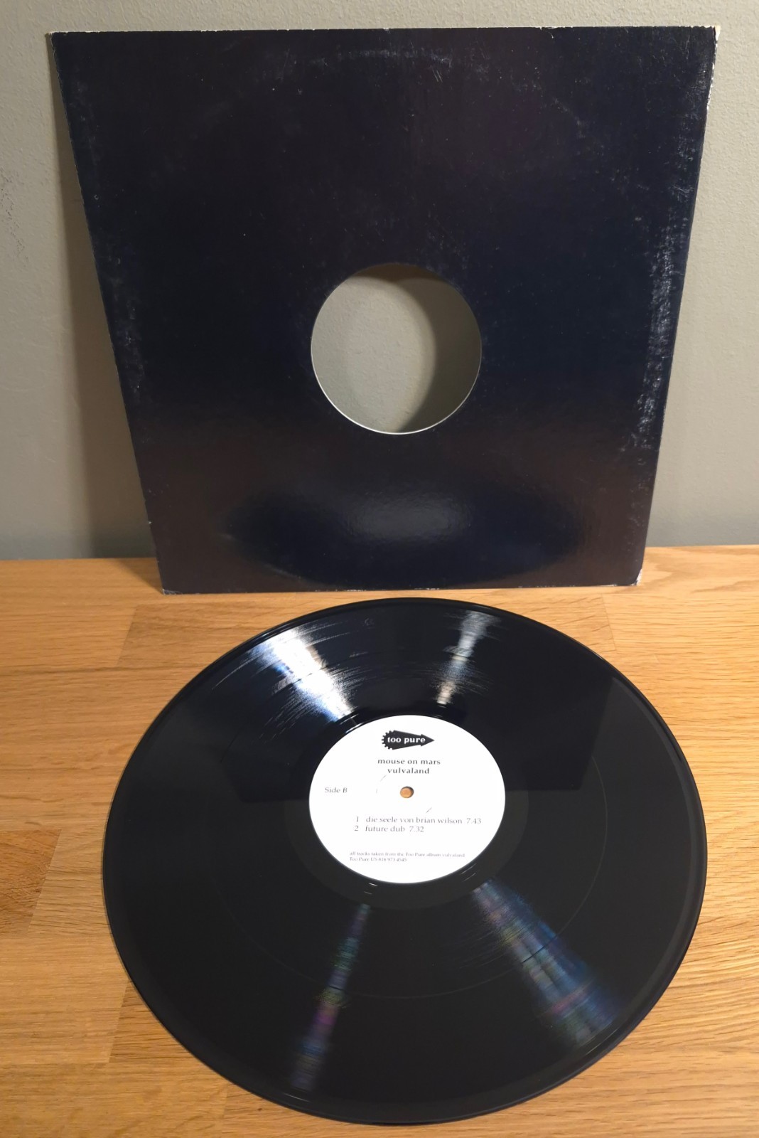 Mouse on Mars 12" Vulvaland 1994 Too Pure Records Electronic Dub Ambient Vinyl