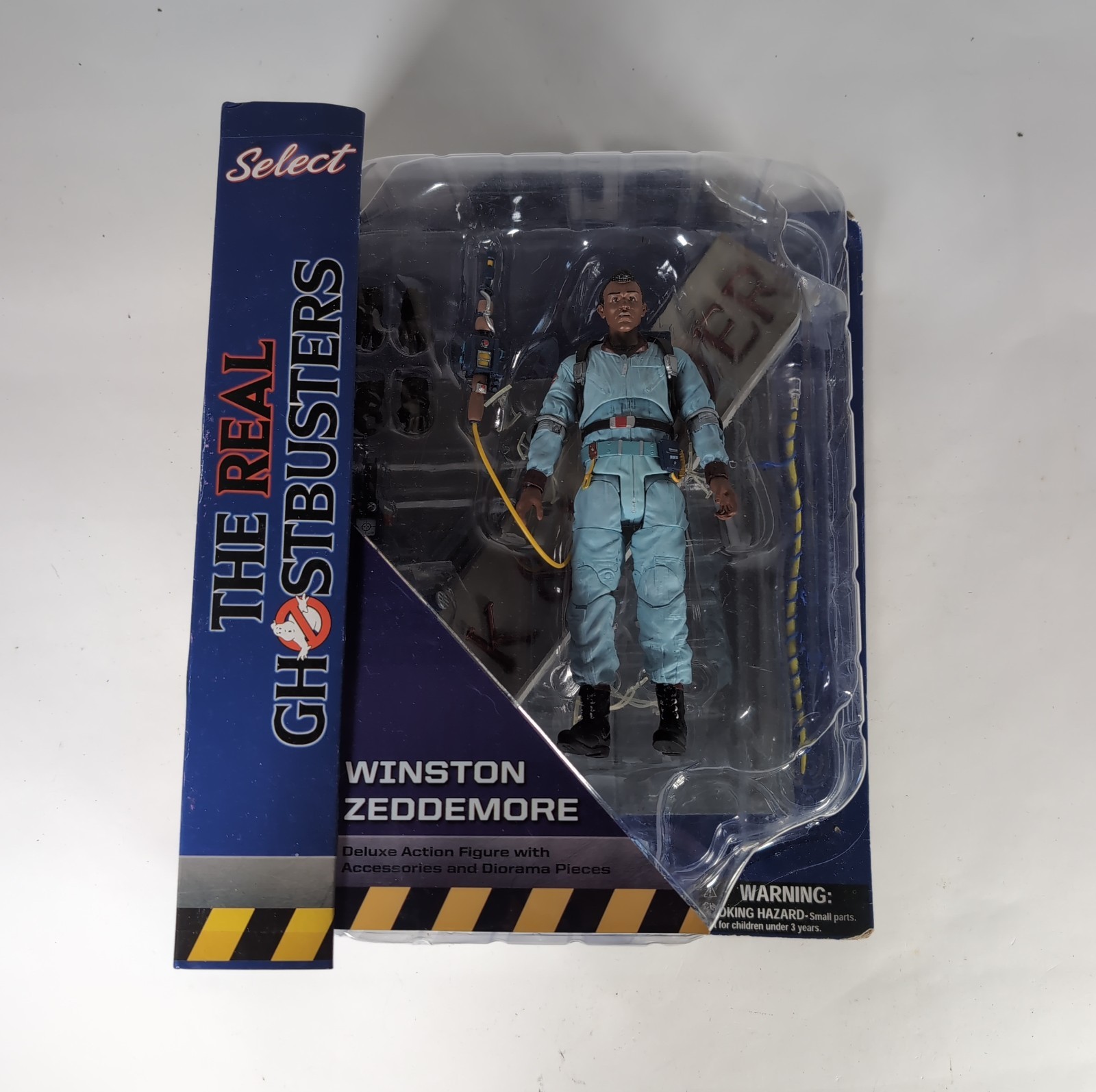 Diamond Select The Real Ghostbusters Modellino Winston Zeddemore 7" in scatola