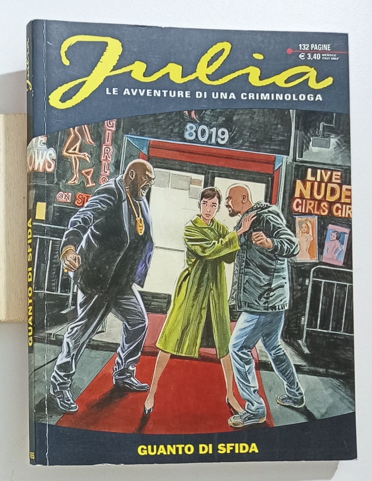 I148181 JULIA n. 165 - Guanto di sfida - Bonelli 2012