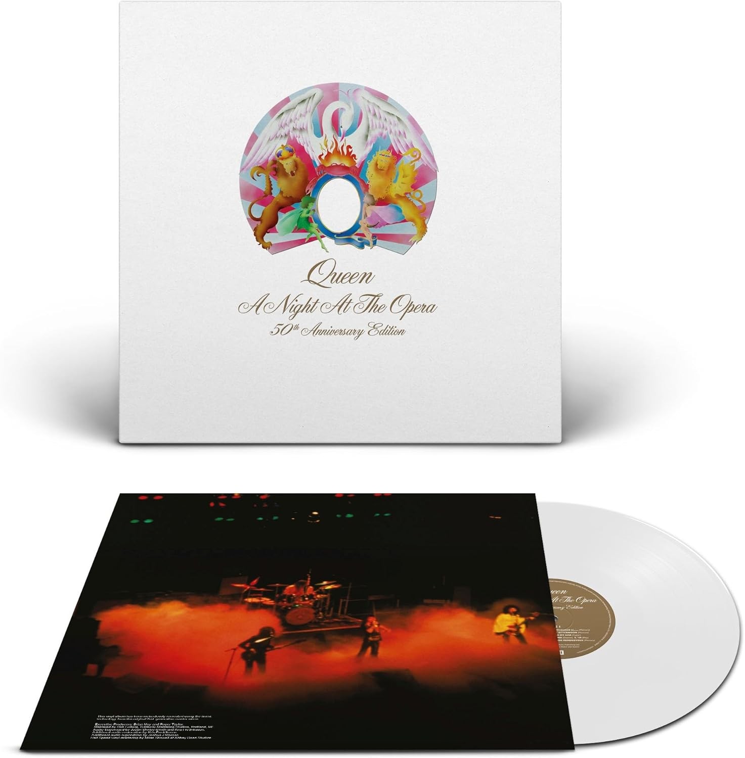QUEEN - A NIGHT AT THE OPERA (CLEAR VINYL ANNIVERSARY EDITION NAD25) - Brand New